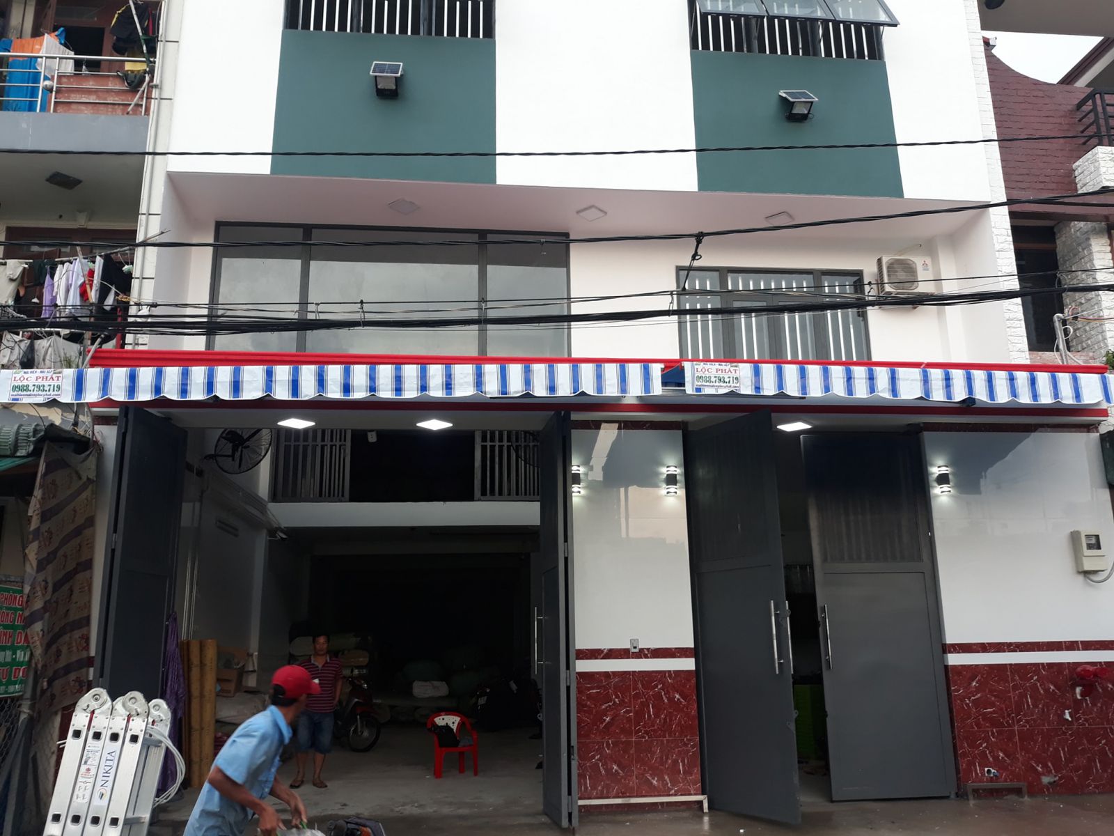 Mái Xếp Di Động Nhà Xe